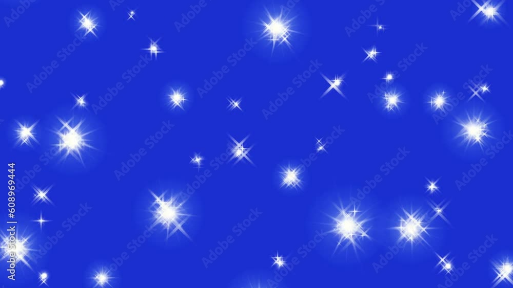 Blue glitter background with stars Blue glitter background with stars