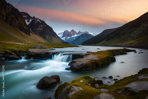 landscape with river