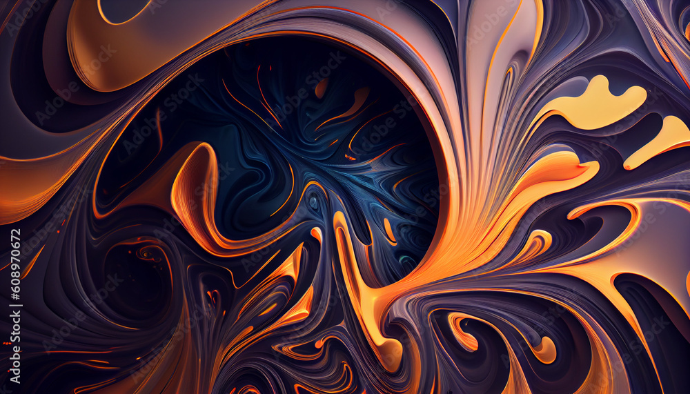 Abstract Colorful Marbel background Ai generated image Abstract Colorful Marbel background Ai generated image