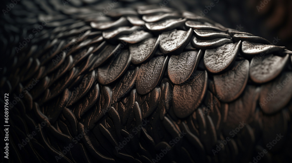 Fototapeta premium captivating texture that begs to be touched and explored. Every curve, line, and crevice creates a visual feast for the senses, showcasing the intricate details and unique patterns, Generative AI