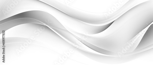 Weisse Welle, modernes Hintergrund, generiert mit KI