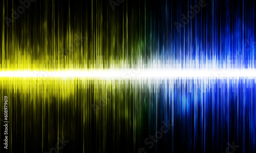 sound wave illustration on dark background