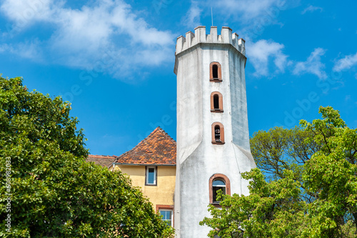 Historischer Slevogthof bei Leinsweiler. Region Pfalz im Bundesland Rheinland-Pfalz in Deutschland photo