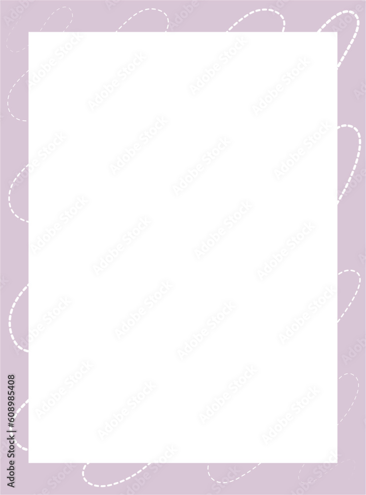 Vector rectangular frame on a white background. Vector rectangular frame on a white background.