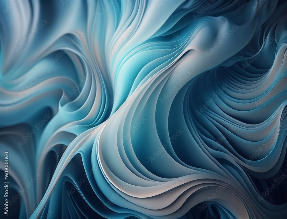 Blue liquid stripes wave and splash background. Abstract nautical motion fluid backdrop for banner. Generative AI
Blue liquid stripes wave and splash background. Abstract nautical motion fluid backdrop for banner. Generative AI