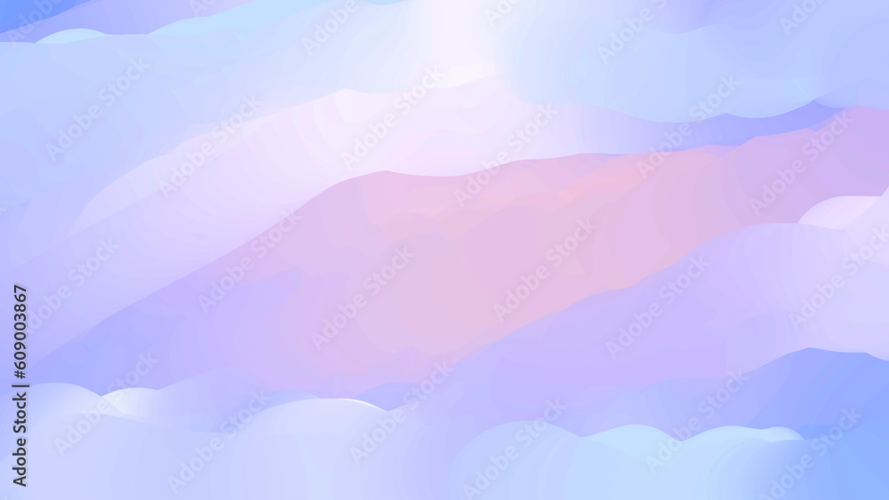 hand-painted with a brush abstract sunrise landscape background hand-painted with a brush abstract sunrise landscape background