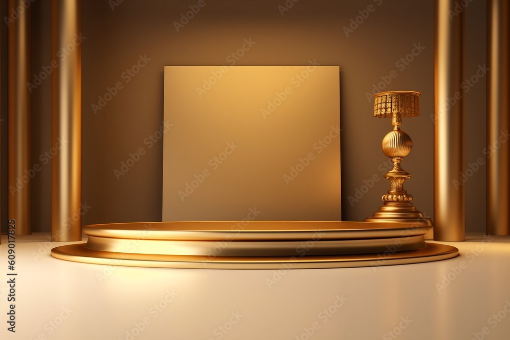product display podium scene decorated with illustration product display podium scene decorated with illustration