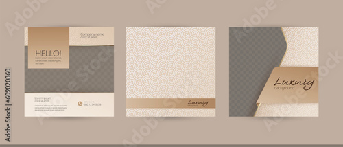 luxury background template abstract gold for beauty spa wedding japanese asian vintage texture elegant flyer brochure layout for celebration party vector illustration graphic