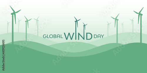Global Wind Day is an annual event celebrated on June 15th.
