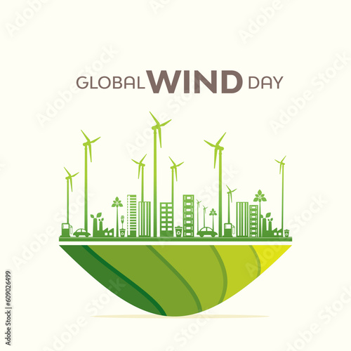 Global Wind Day is an annual event celebrated on June 15th