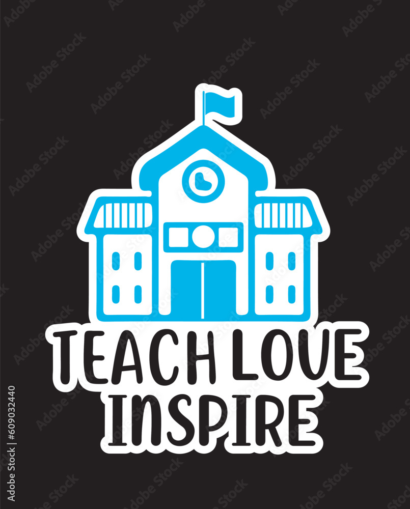 teacher sticker design