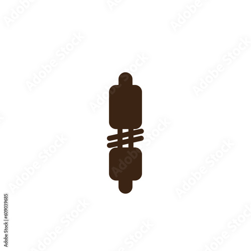 Damper Parts Repair Solid Icon