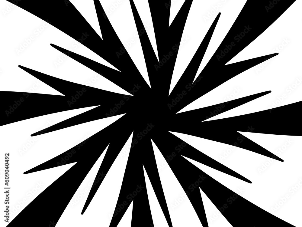 abstract geometric background with radial lines. illustration abstract geometric background with radial lines. illustration