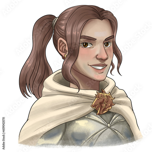 Fotografi PNG transparent background fantasy character illustration