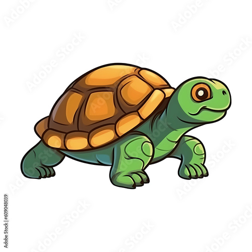 Turtle Cutie: Cute Turtle in 2D Illustration