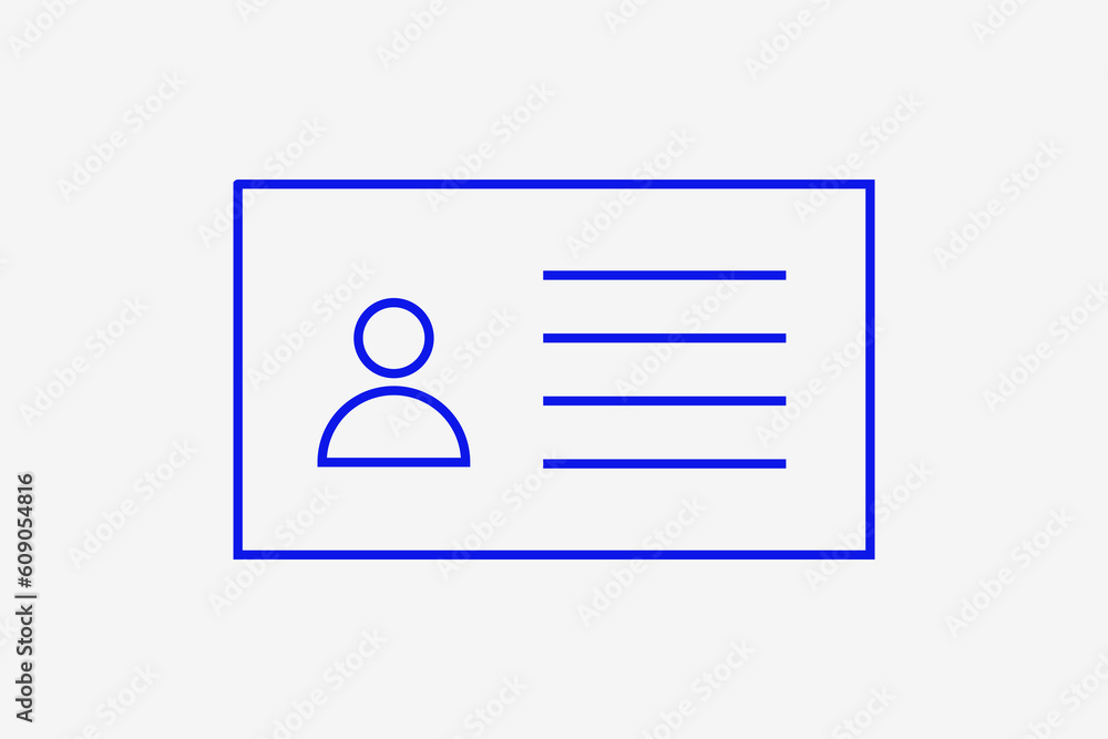 profile illustration in flat style design, vector icon. profile illustration in flat style design, vector icon.