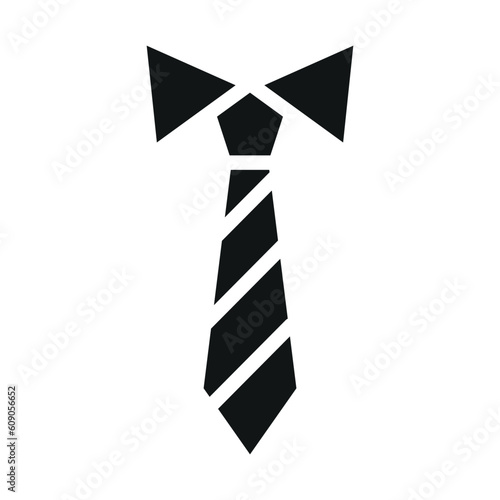 tie sign symbol vector glyph icon