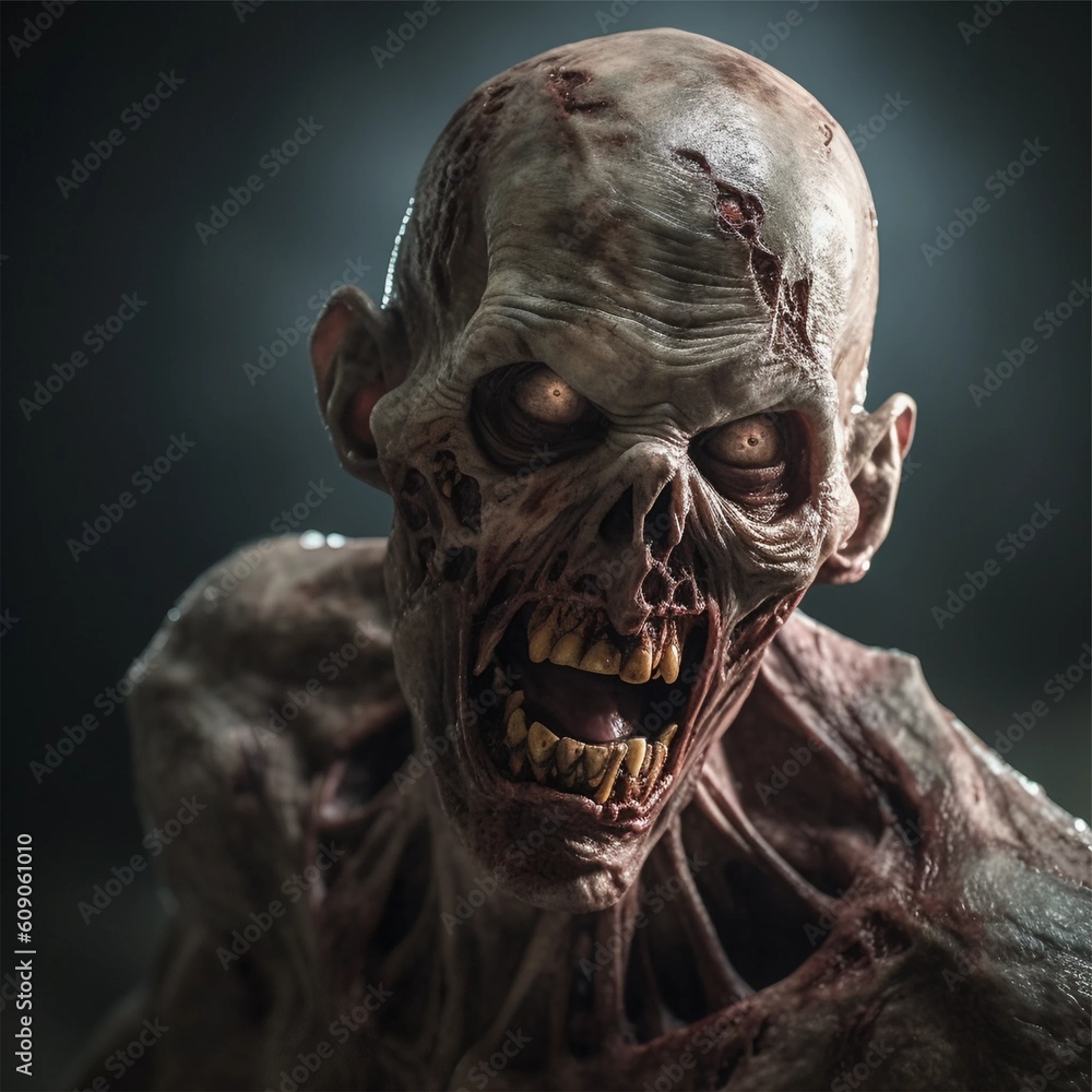 Obraz premium angry zombie