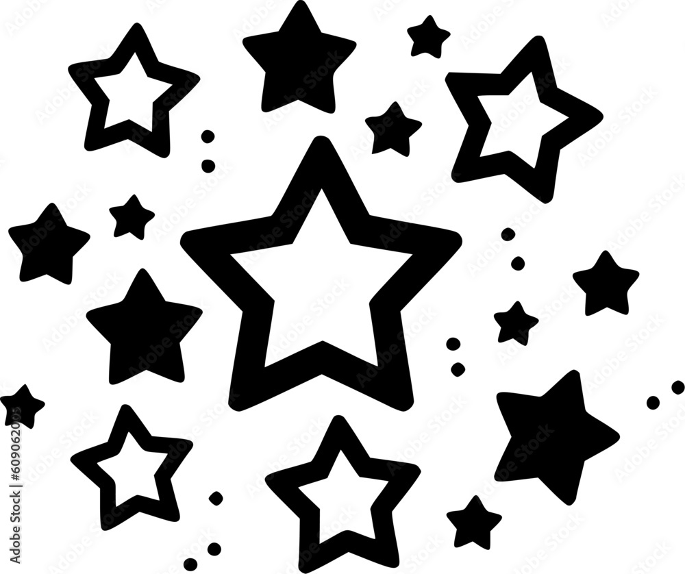 Stars - High Quality Vector Logo - Vector illustration ideal for T-shirt graphic Stars - High Quality Vector Logo - Vector illustration ideal for T-shirt graphic