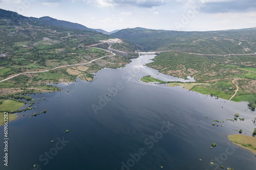 Nice View over marsh lake and wetlands in the izmir, Turkey © Suzi