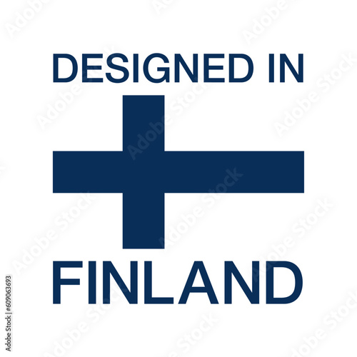 "Designed in Finland": A Simple Yet Effective Logo for design Products