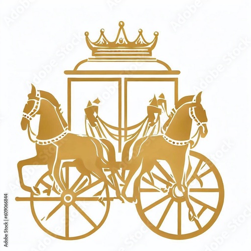 Royal carriage symbol historical transport