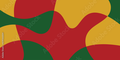Abstract background design with Juneteenth theme