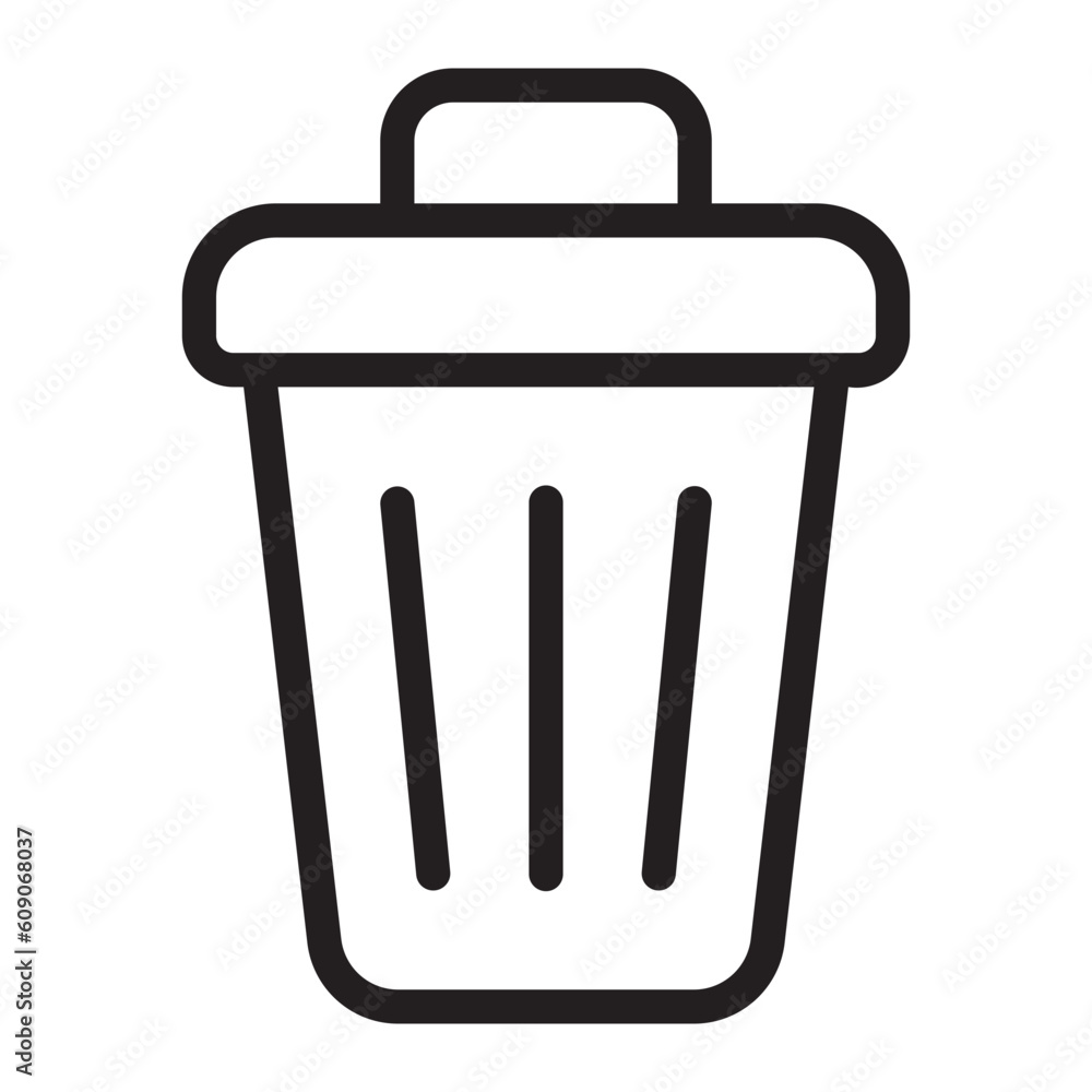 trash can glyph icon trash can glyph icon
