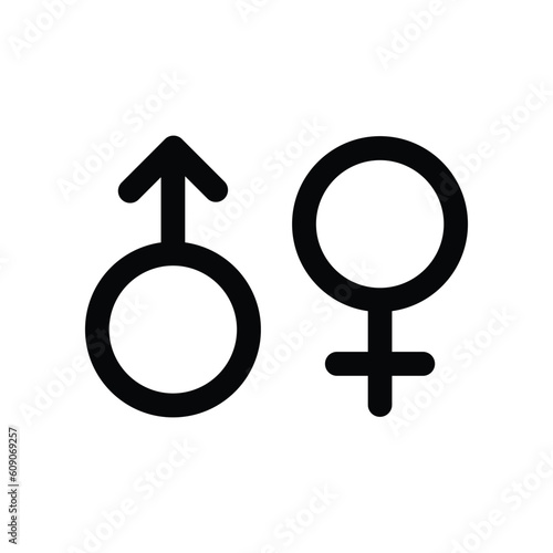 toilet vector icons set, male or female symbol. Simple basic sign icon restroom. 