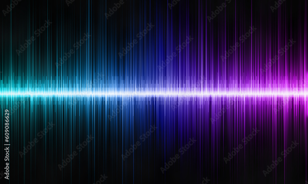 Blue digital sound wave background, Blue digital sound wave background,