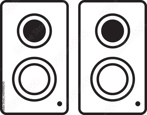 Speaker Icon vector templates