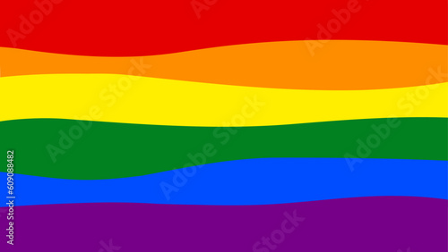 pride month abstract rainbow flag background