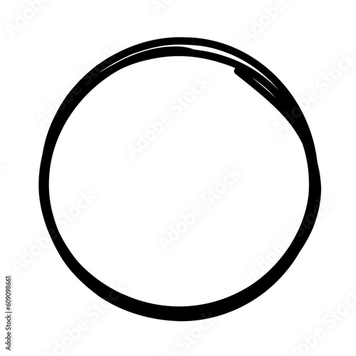 handwritten circle symbol ,hand drawn elements