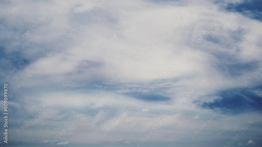 Slow Move Clouds Time Lapse