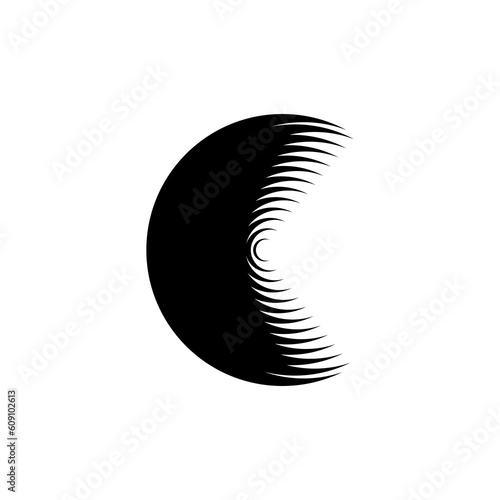 crosshairs vector illustration, suitable for mascot, logo, icon, background, etc.