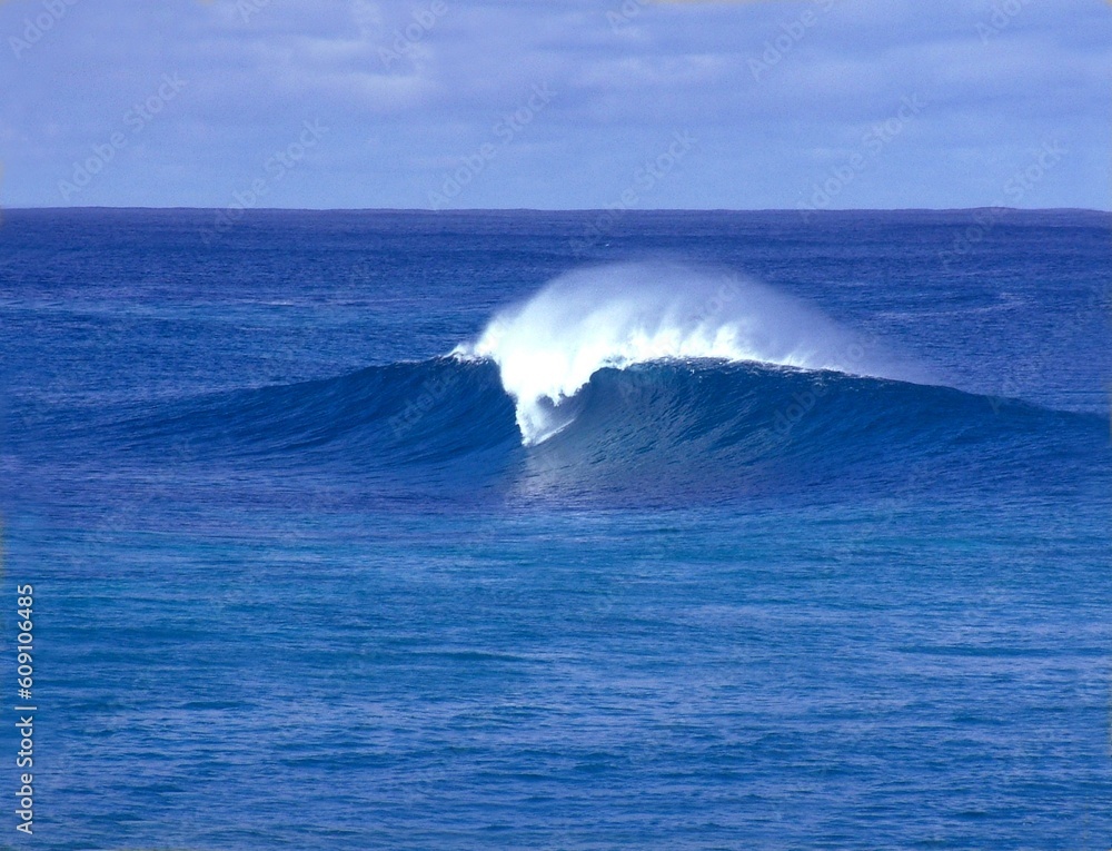 Naklejka premium Perfectly forming Wave