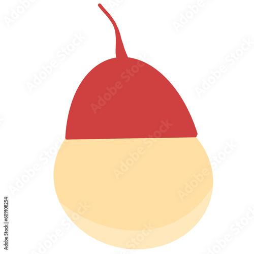 Decorative light bulb, minimalist style, color-correctable