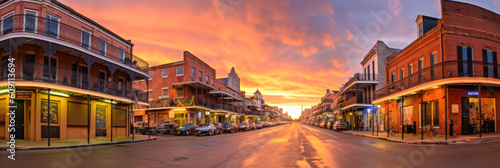 New Orleans panoramic view - Generative AI