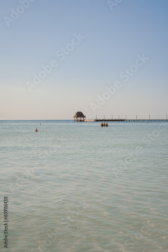 Playa Isla Mujeres con Muelle