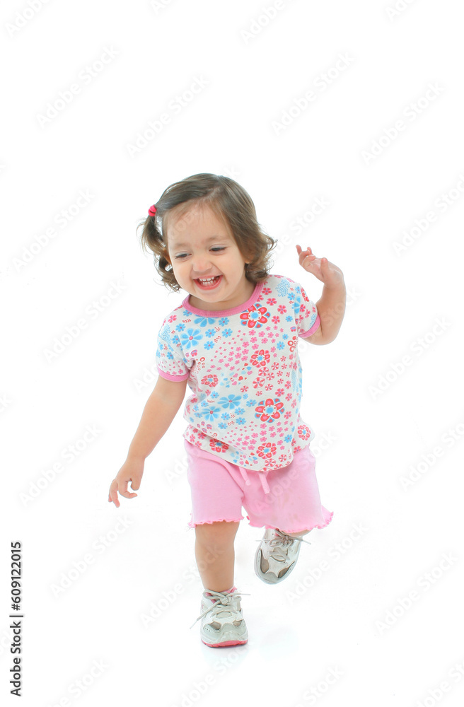 Happy toddler smiling and dancing with a beautiful expression. More pictures of this baby at my gallery Happy toddler smiling and dancing with a beautiful expression. More pictures of this baby at my gallery