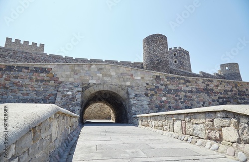 Rabati Castle, a medieval castle complex in Akhaltsikhe, Georgia, was largely reconstructed in modern times photo