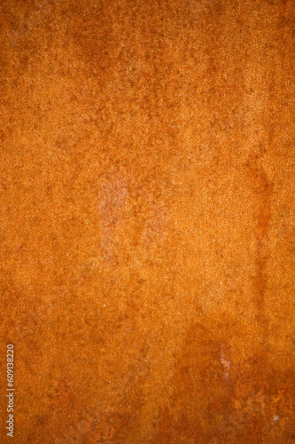 Detail of modern architecture corten building.