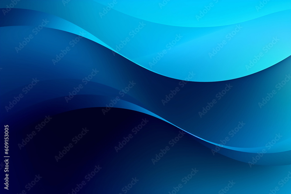Blue Gradient Swoosh Abstract Background with Copy Space Blue Gradient Swoosh Abstract Background with Copy Space