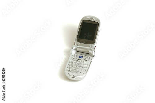 Isolated Celluar Phone Overwhite photo
