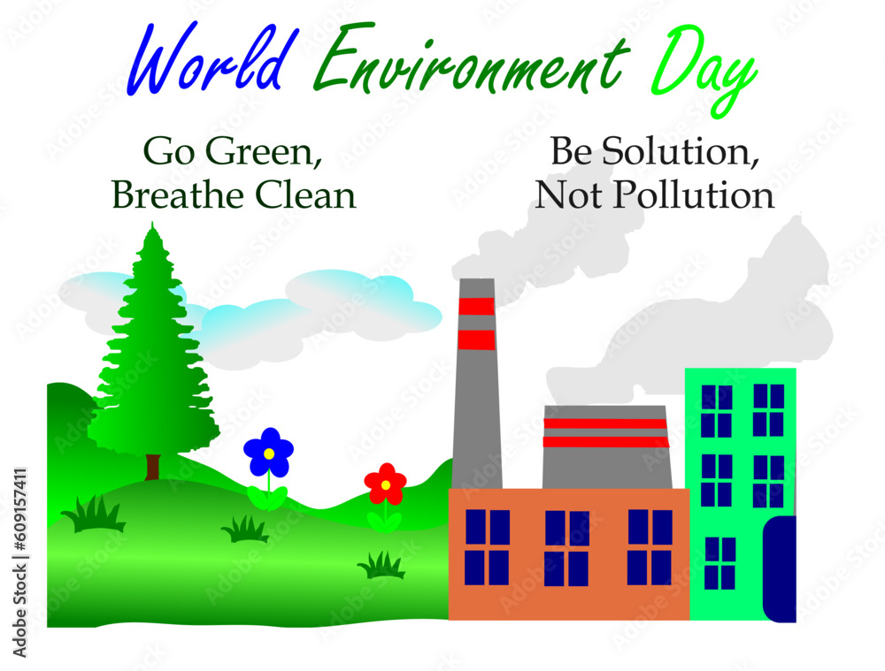World Environment day international day vector free download