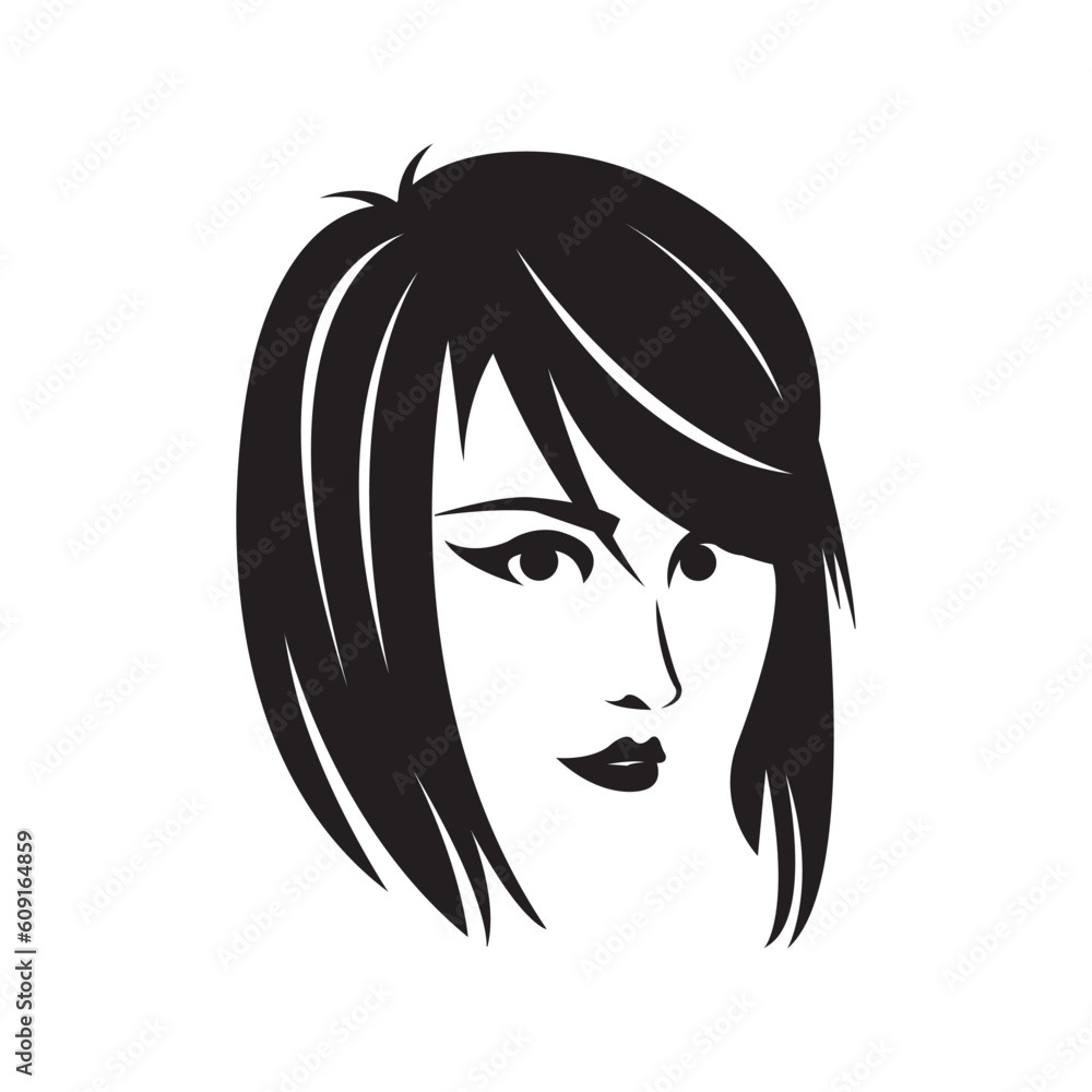 woman icon logo vector design template woman icon logo vector design template