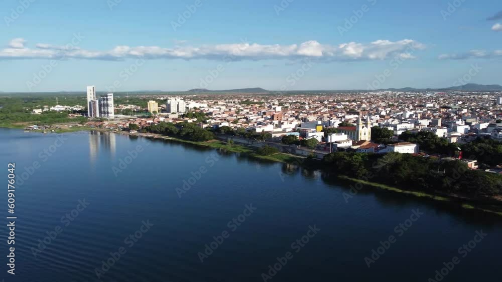 City of Juazeiro in Bahia, northeast Brazil on the edge of the San Francisco River City of Juazeiro in Bahia, northeast Brazil on the edge of the San Francisco River