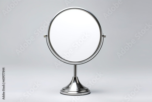 mirror isolated on white background. Generative AI