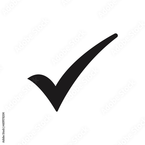 check mark icon, vector, symbol