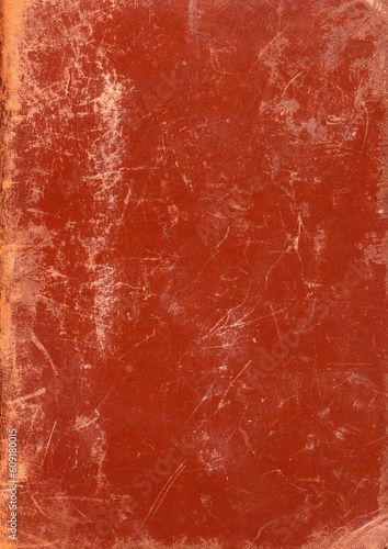 Fotografia Scratched, scuffed, worn, old leather texture